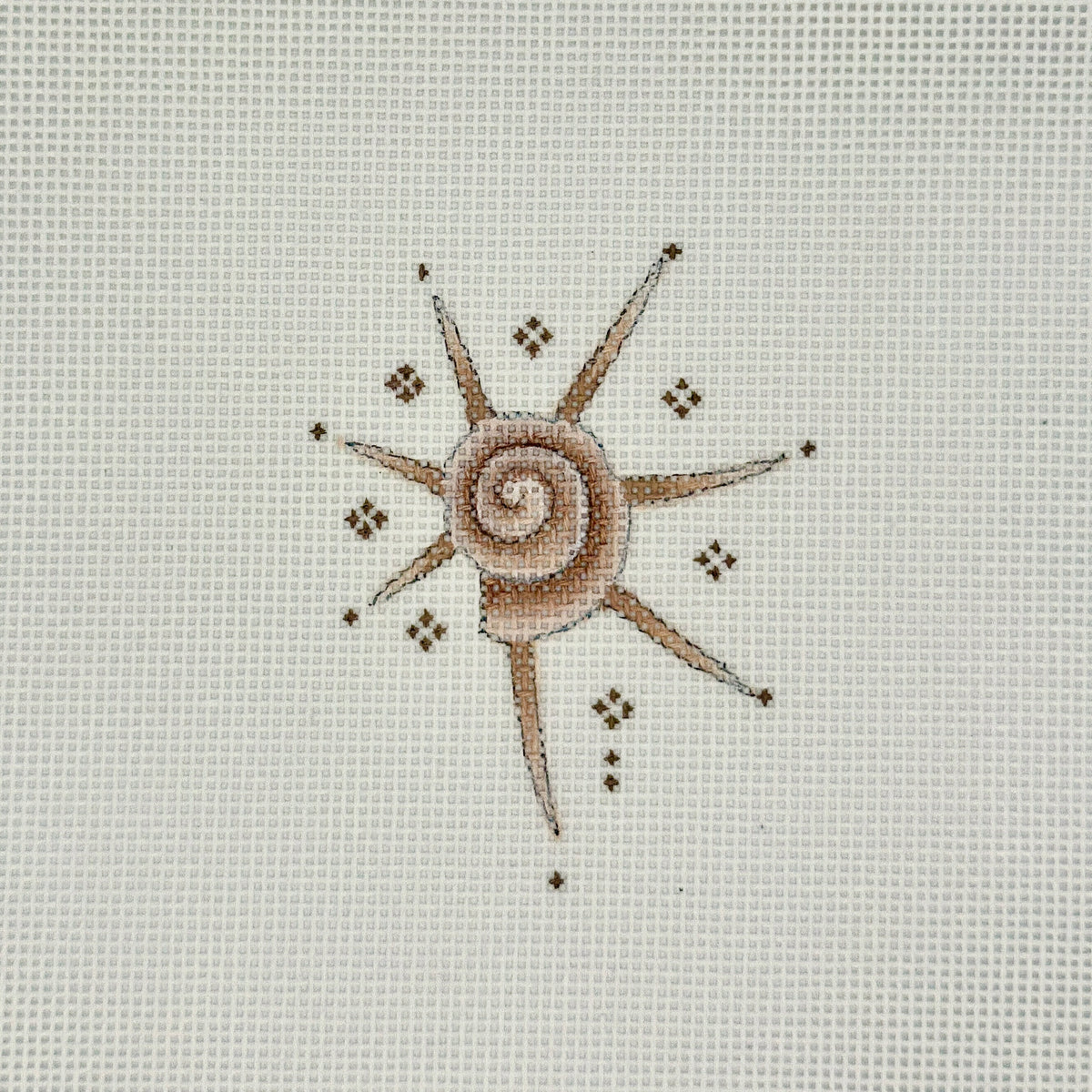 Star Shell Charm – The Splendid Stitch