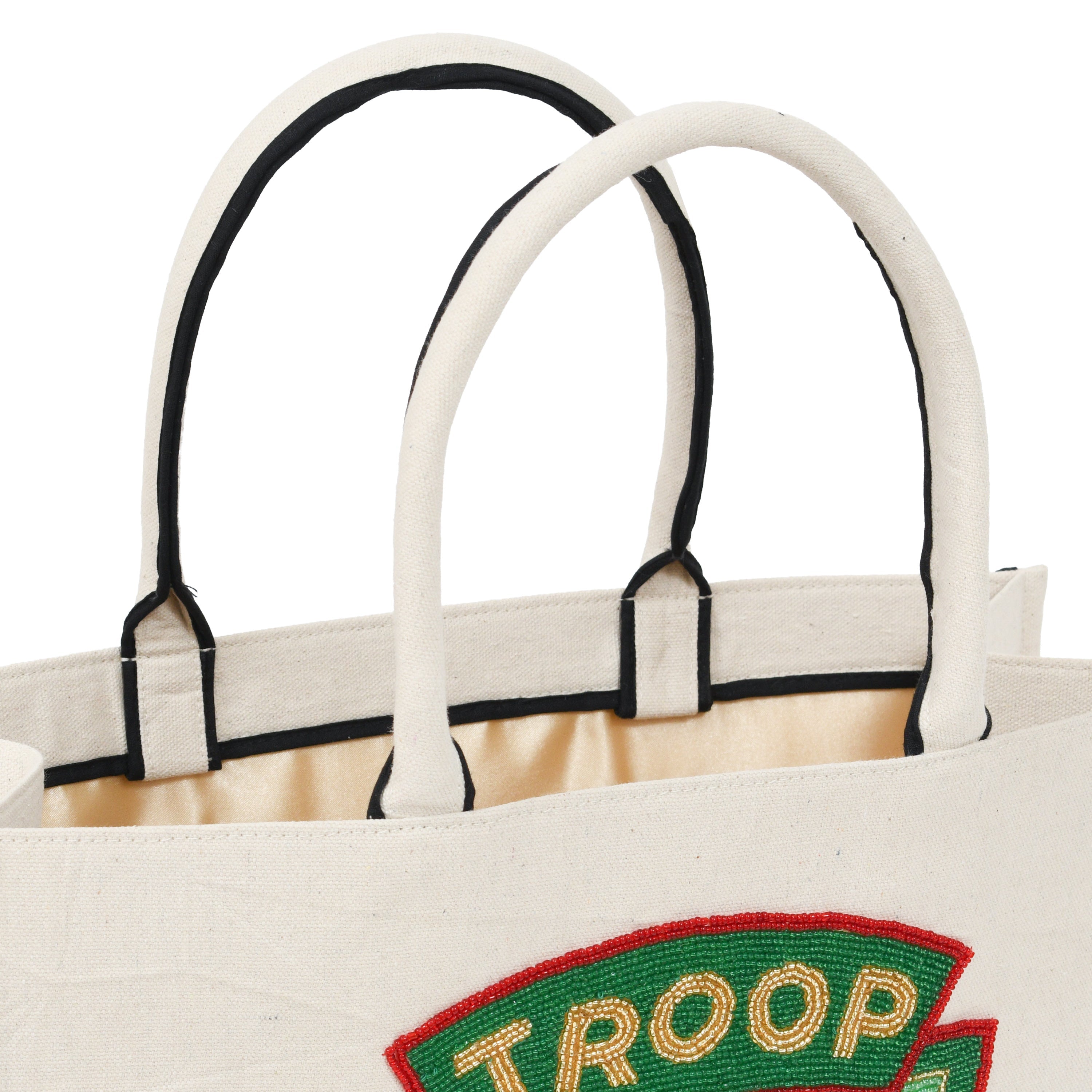 Troop NDLPT Canvas Handle Tote Green – The Splendid Stitch